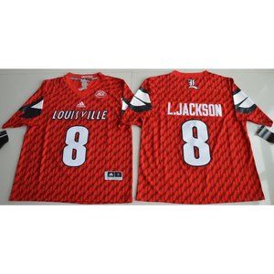 Louisville Cardinals Lamar Johnson Red Jersey